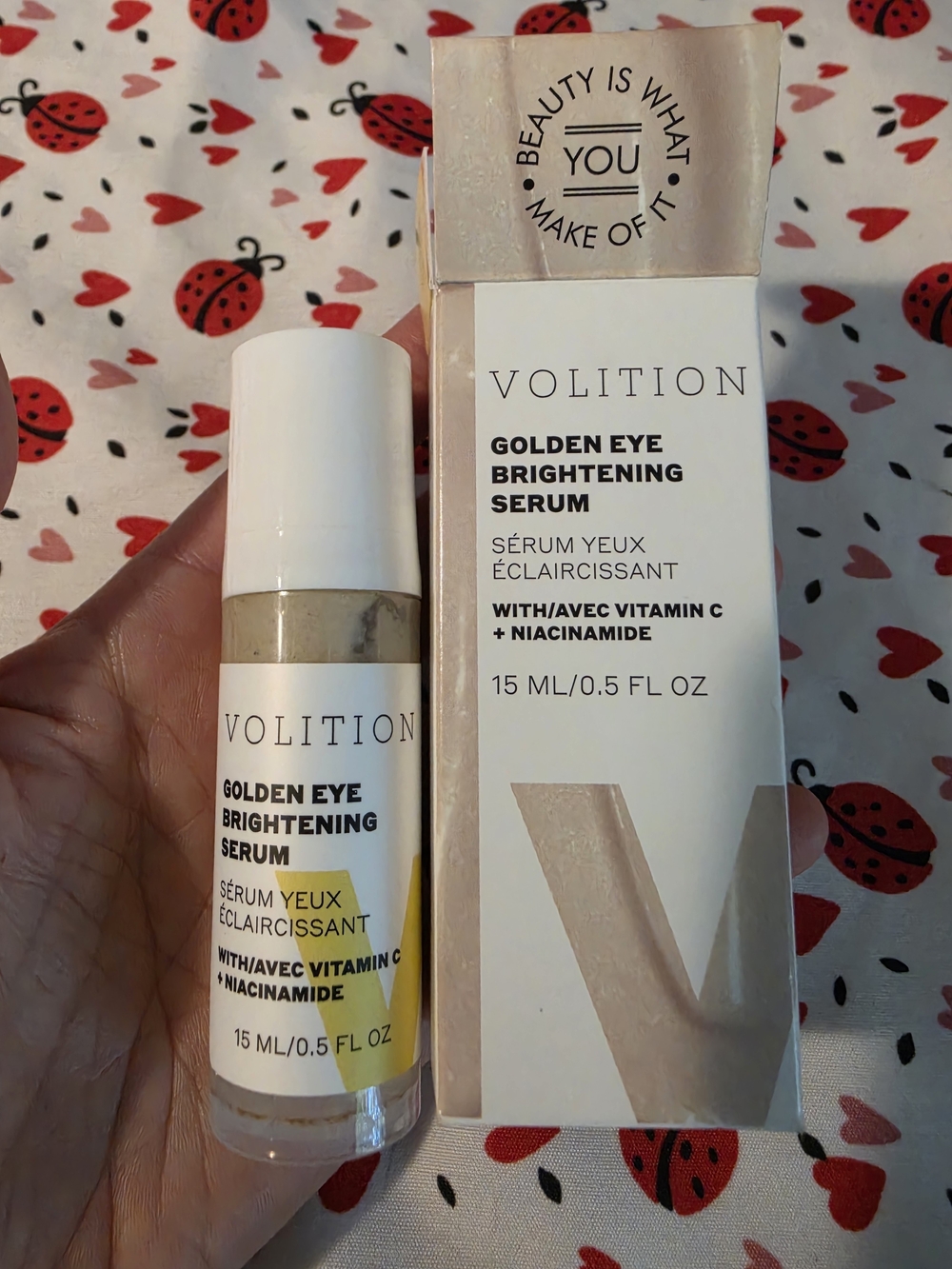 Volition Golden Eye Brightening Serum — Golden Under-Eye Treatment